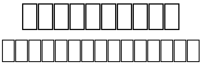 Adetar Demo Font OTHER CHARS