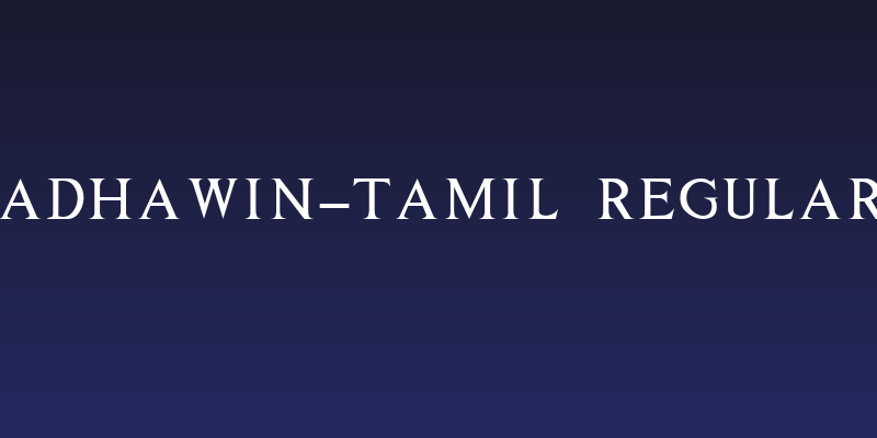 Adhawin-Tamil Regular Social Header