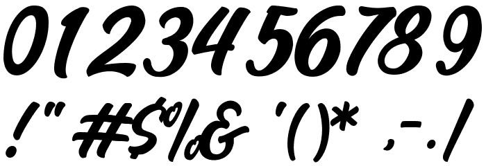 Adhellia DEMO (FOR PERSONAL USE Font OTHER CHARS