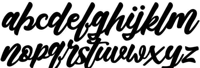 Adhellia DEMO (FOR PERSONAL USE Font LOWERCASE