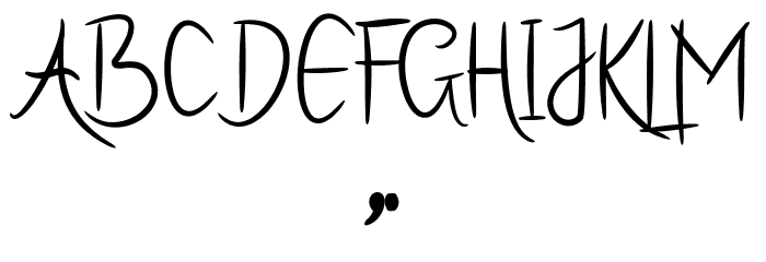 Adhelphia フォント その他の文字