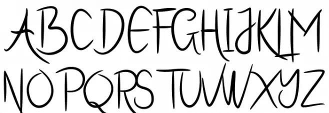 Adhelphia Font Litere mari