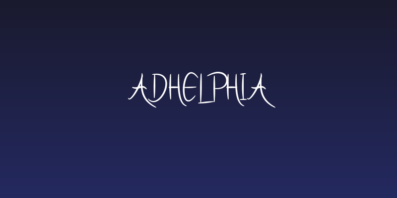 Adhelphia Social Header
