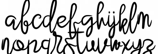 Adhelphia Font Litere mici