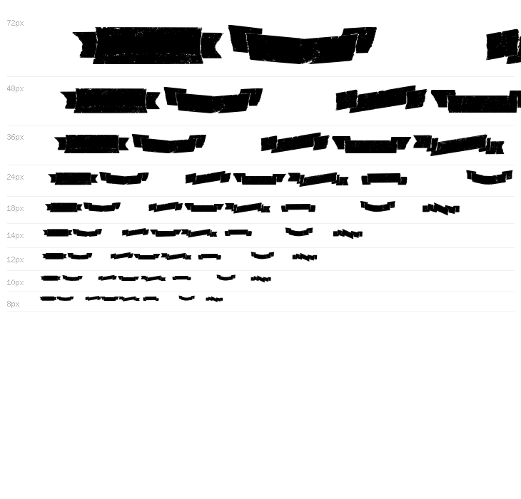 Adhesive Nr Seven Banners Waterfall