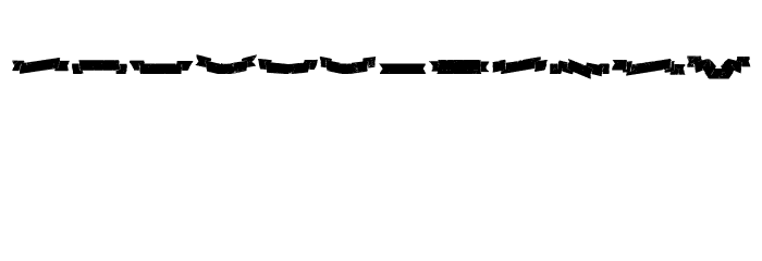 Adhesive Nr Seven Banners Font LOWERCASE