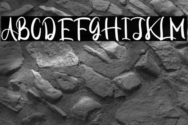 Adhotase Font examples