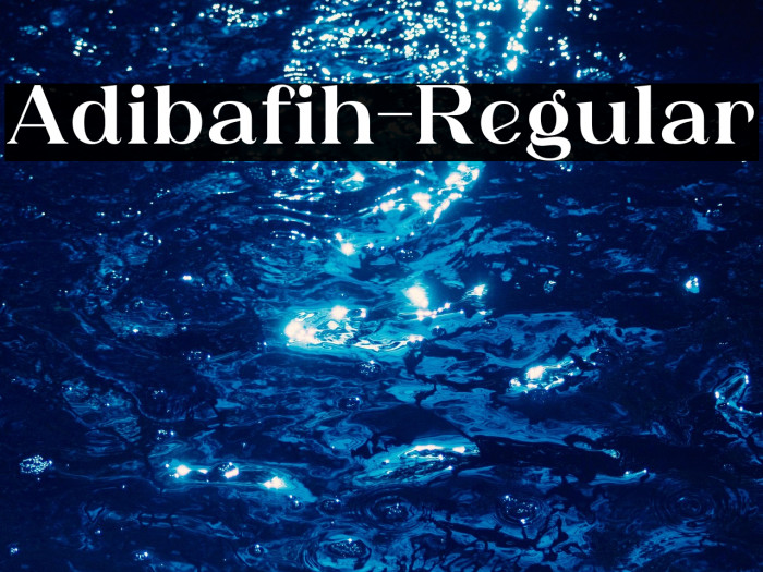 Adibafih-Regular Example 3