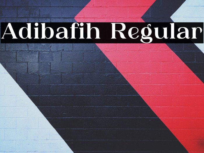 Adibafih Regular Example 3