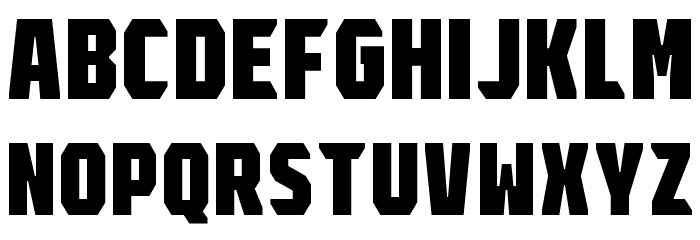 Adidas Red Zone Font LOWERCASE