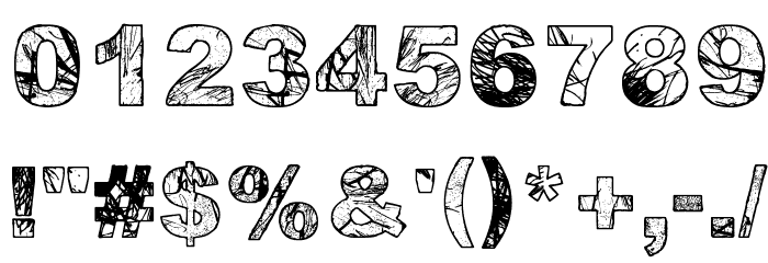 Adieresis, Odieresis & Aring Font OTHER CHARS