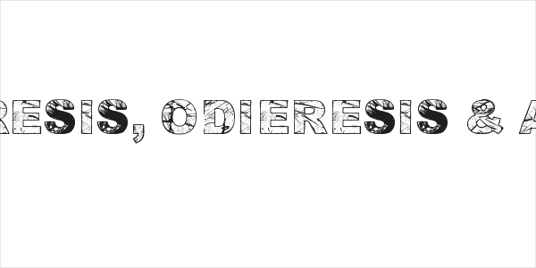 Adieresis, Odieresis & Aring Logo
