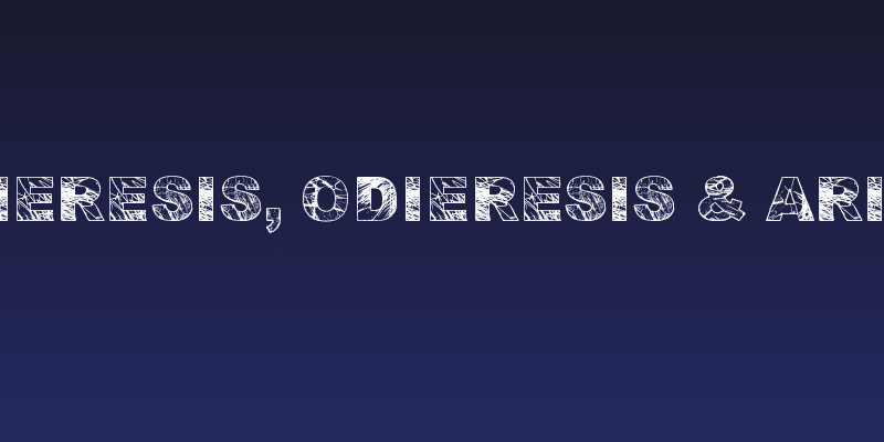 Adieresis, Odieresis & Aring Social Header