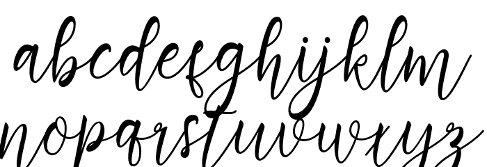 Adiescode Font LOWERCASE