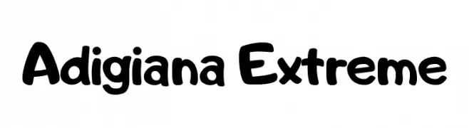 Adigiana Extreme  Скачать бесплатные шрифты