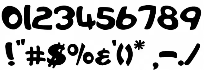 Adigiana Extreme Font OTHER CHARS