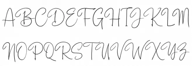 Adigussto Personal Use フォント 大文字