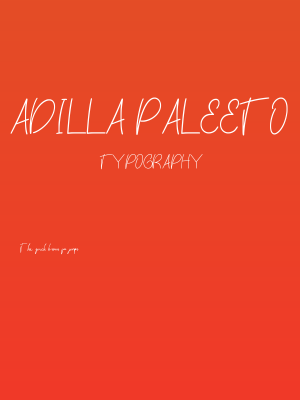 Adilla Paleeto Poster