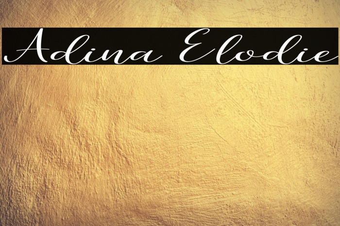 Adina Elodie Example 2