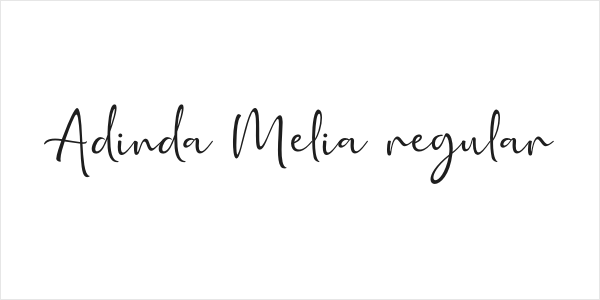 Adinda Melia regular Logo