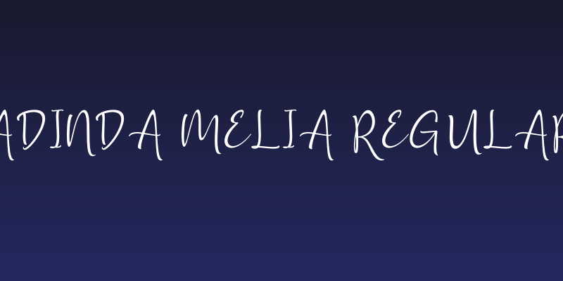 Adinda Melia regular Social Header