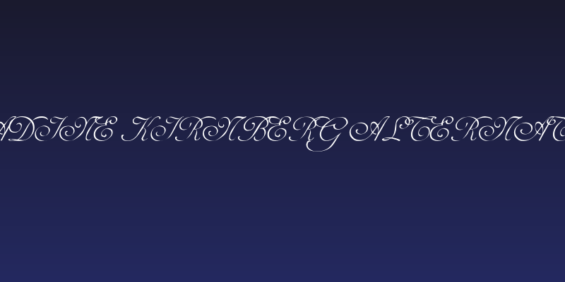 Adine Kirnberg Alternate Social Header