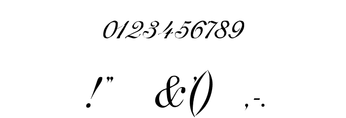 Adine Regular Font OTHER CHARS