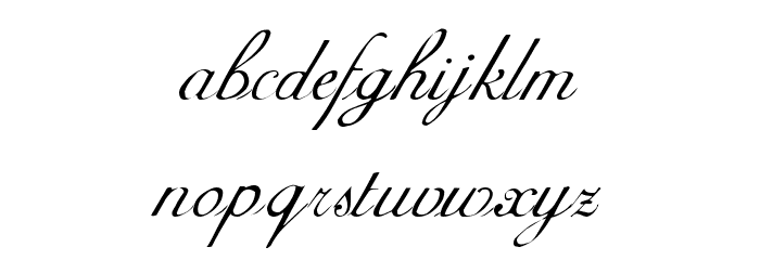 Adine Regular Font LOWERCASE