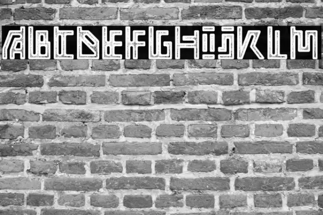 Adine grunge Caratteri examples