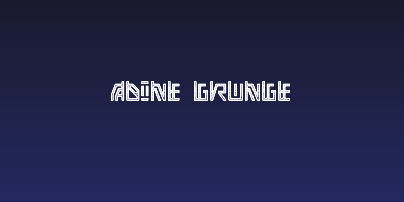 Adine grunge Social Header