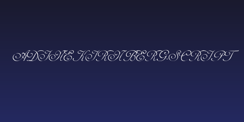 AdineKirnberg-Script Social Header
