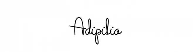 Adipilia  Frei Schriftart Herunterladen