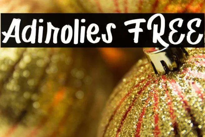 Adirolies FREE Example 1