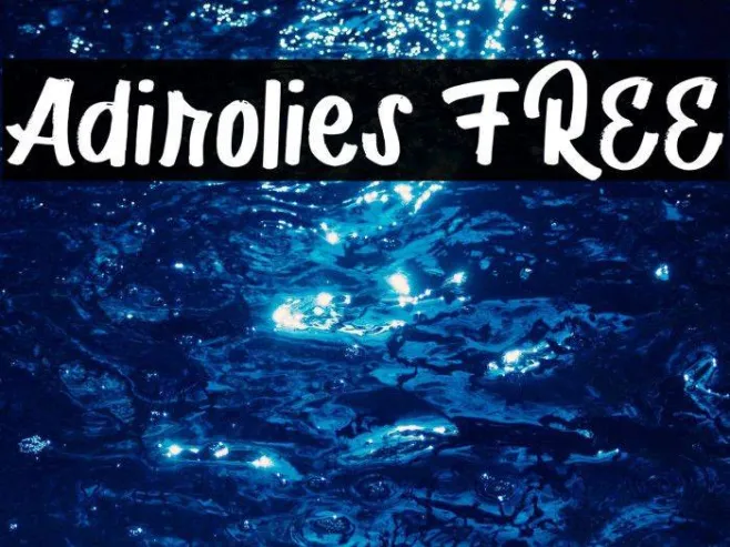 Adirolies FREE Example 2