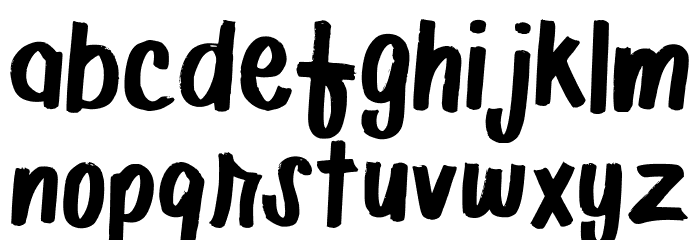 Adirolies FREE Font LOWERCASE