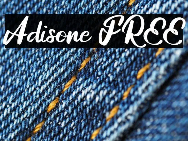 Adisone FREE Example 1