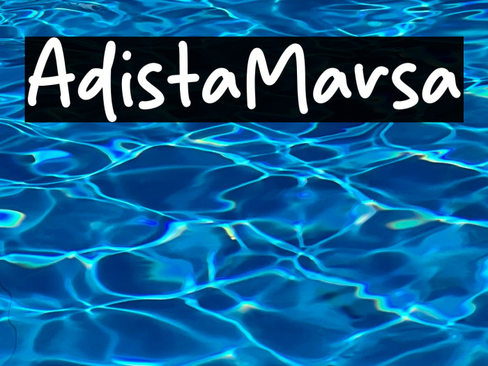 Adista Marsal Example 1