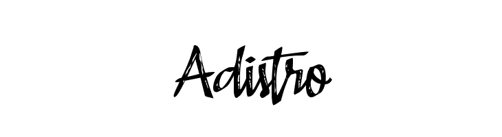 Adistro  baixar fontes gratis