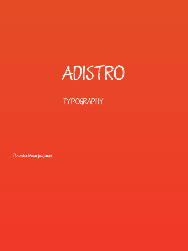 Adistro Poster