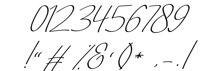 Adisty Font OTHER CHARS
