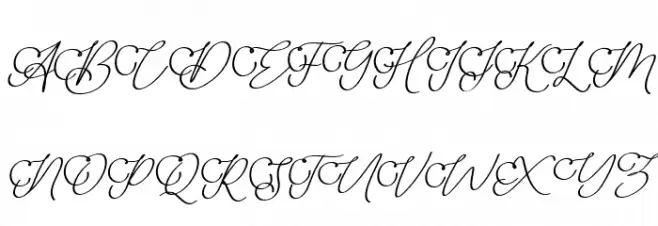 Adisty Schriftart Groß