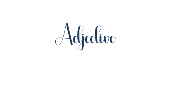 Adjective Logo