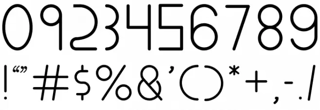 Adlanta Font OTHER CHARS