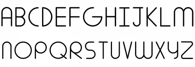 Adlanta Schriftart Groß