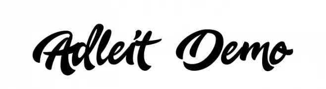 Adleit - Demo  font caratteri gratis