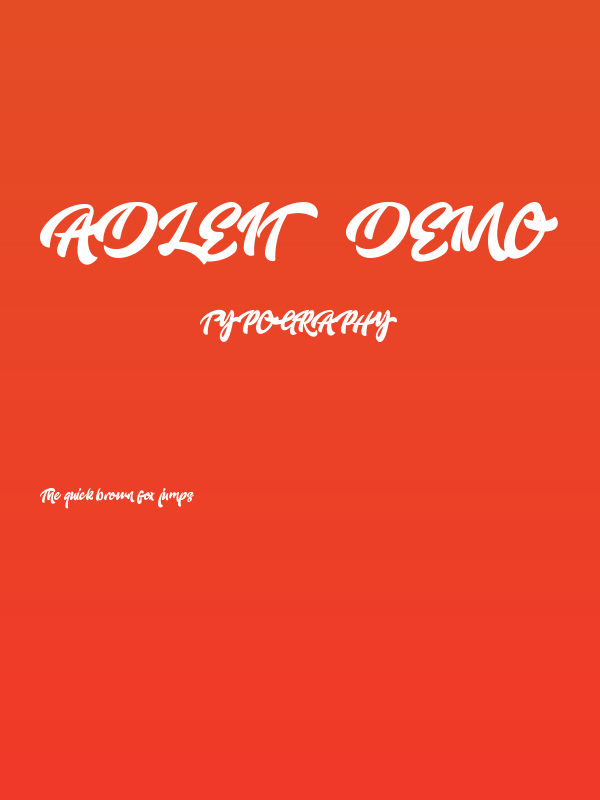 Adleit - Demo Poster