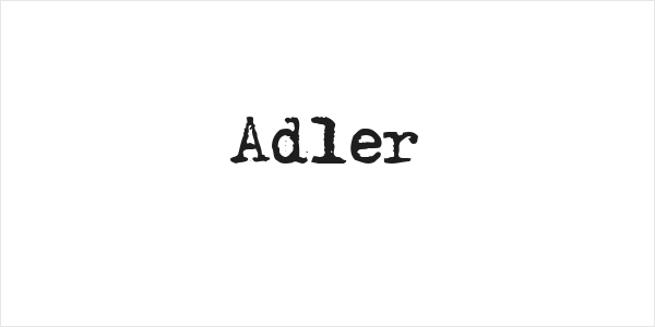 Adler Logo