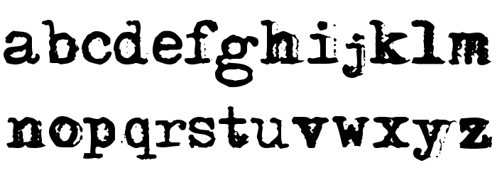 Adler Font LOWERCASE
