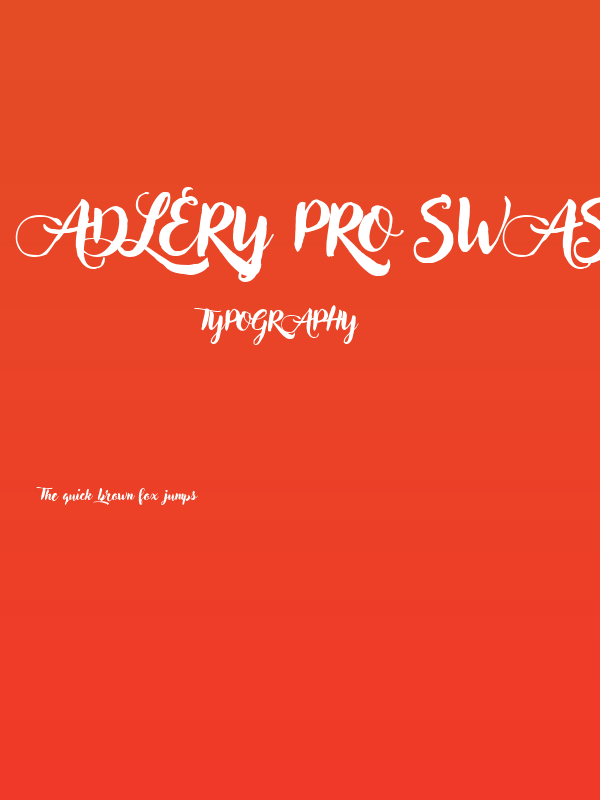 Adlery Pro Swash Poster