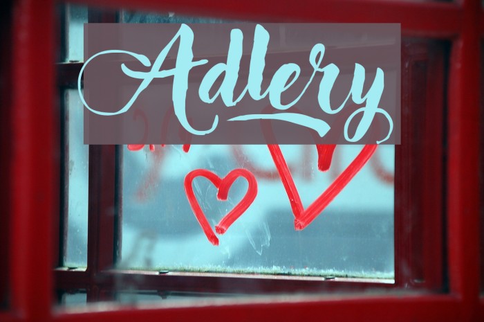 Adlery Font examples